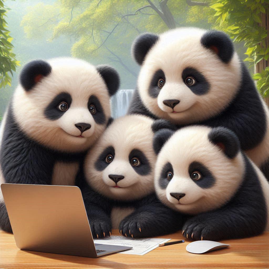 REUNION DE PANDAS